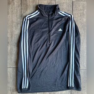 Adidas Men's Black Quarter Zip
